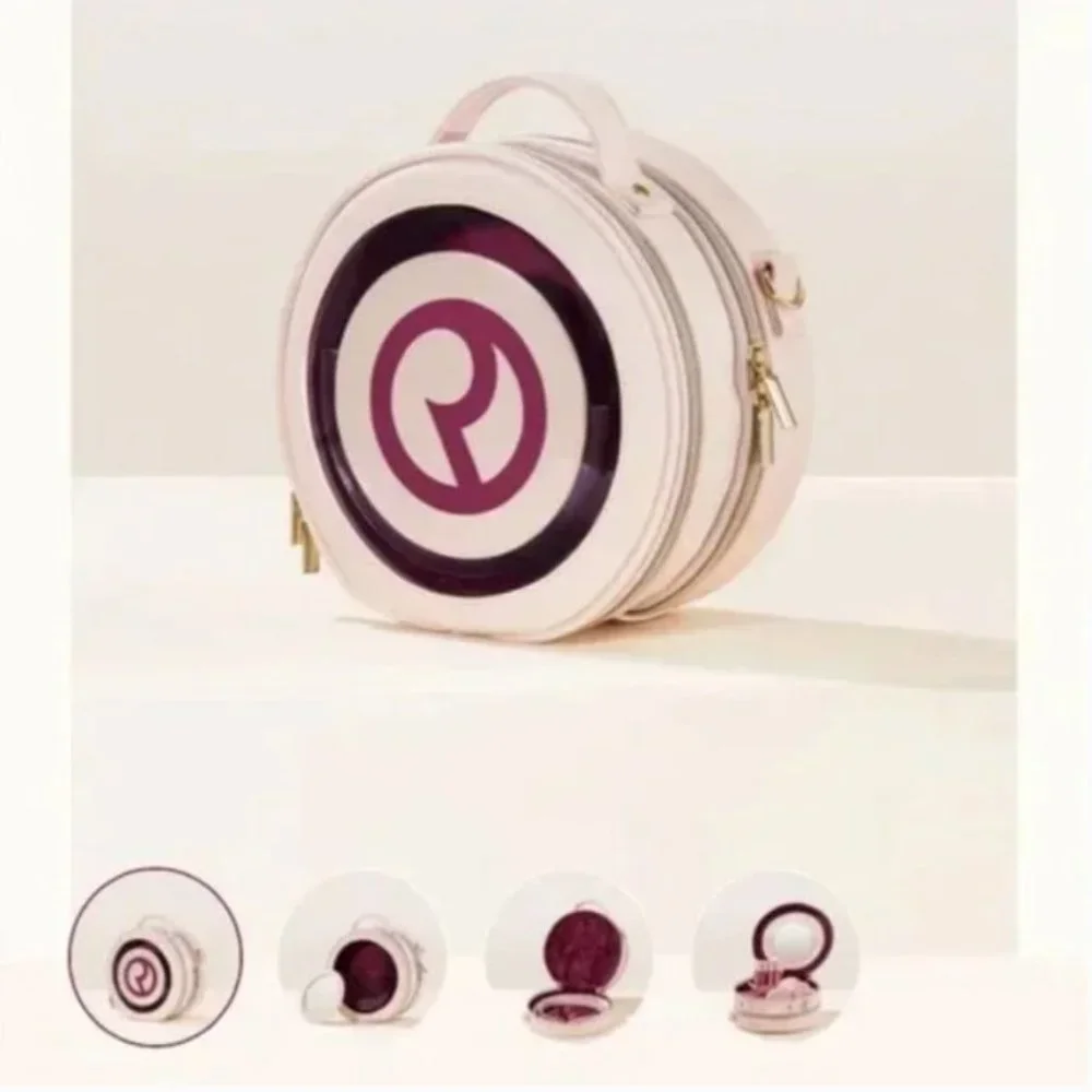NWT Rare Beauty Selena Gomez Crossbody Makeup Bag with zipper and pocket mirror